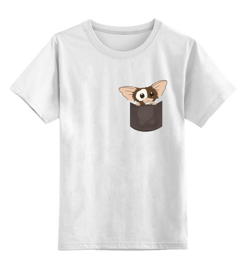 Заказать детскую футболку в Москве. Детская футболка классическая унисекс Gizmo от cherdantcev - готовые дизайны и нанесение принтов.