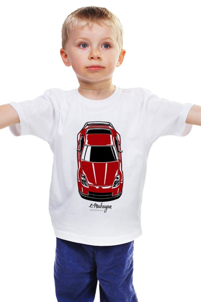 Заказать детскую футболку в Москве. Детская футболка классическая унисекс Nismo 350Z от Oleg Markaryan - готовые дизайны и нанесение принтов.