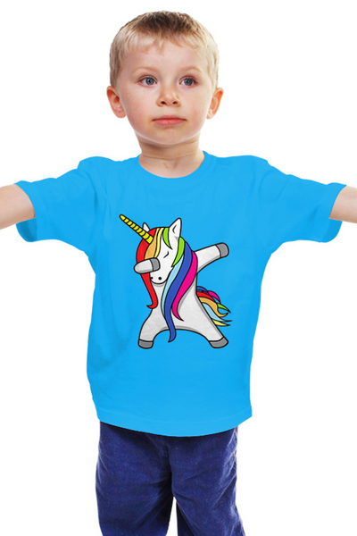 Заказать детскую футболку в Москве. Детская футболка классическая унисекс ✶Unicorn✶ от balden - готовые дизайны и нанесение принтов.