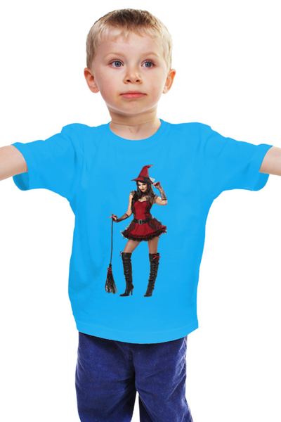 Заказать детскую футболку в Москве. Детская футболка классическая унисекс   Твоя  любимая Ведьма от libertas749 - готовые дизайны и нанесение принтов.