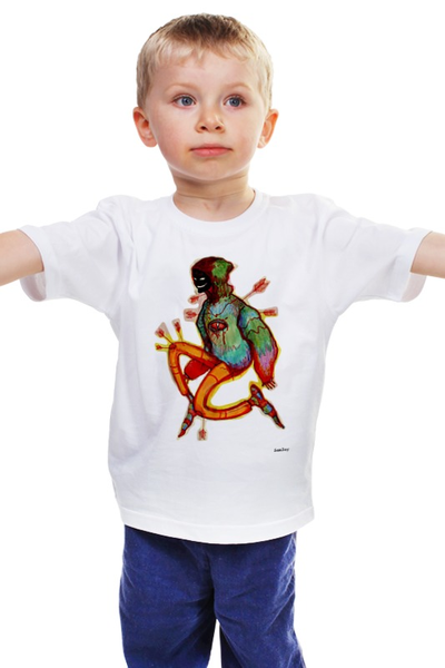 Заказать детскую футболку в Москве. Детская футболка классическая унисекс SamJoy от Инна Климова - готовые дизайны и нанесение принтов.