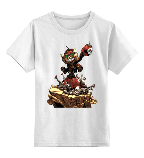 Заказать детскую футболку в Москве. Детская футболка классическая унисекс Zombies  от ПРИНТЫ ПЕЧАТЬ  - готовые дизайны и нанесение принтов.