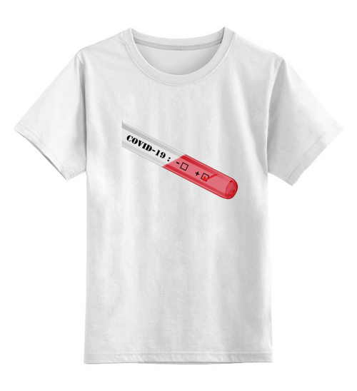 Заказать детскую футболку в Москве. Детская футболка классическая унисекс Коронавирус Эпидемия от MariYang  - готовые дизайны и нанесение принтов.