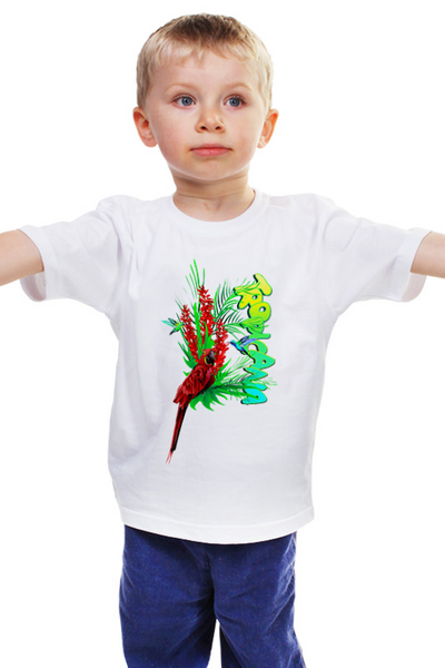 Заказать детскую футболку в Москве. Детская футболка классическая унисекс Tropicana. от Zorgo-Art  - готовые дизайны и нанесение принтов.