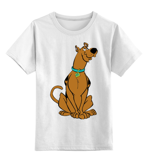 Заказать детскую футболку в Москве. Детская футболка классическая унисекс Scooby Doo от YellowCloverShop - готовые дизайны и нанесение принтов.