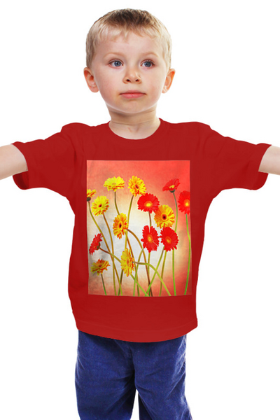 Заказать детскую футболку в Москве. Детская футболка классическая унисекс Весна от THE_NISE  - готовые дизайны и нанесение принтов.