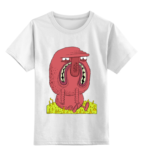 Заказать детскую футболку в Москве. Детская футболка классическая унисекс Инопланетянин от denis01001 - готовые дизайны и нанесение принтов.