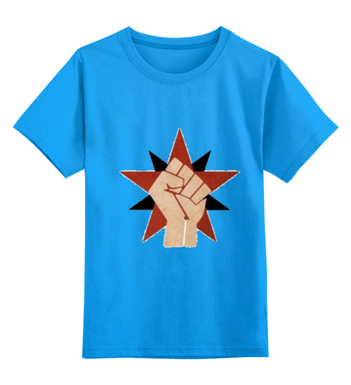 Заказать детскую футболку в Москве. Детская футболка классическая унисекс хулиган от tito - готовые дизайны и нанесение принтов.