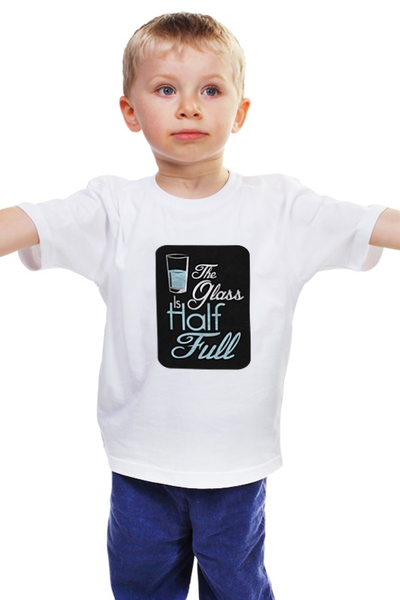 Заказать детскую футболку в Москве. Детская футболка классическая унисекс GLASS от gent777 - готовые дизайны и нанесение принтов.