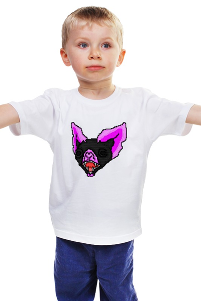 Заказать детскую футболку в Москве. Детская футболка классическая унисекс Hotline Miami  от cherdantcev - готовые дизайны и нанесение принтов.
