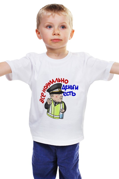 Заказать детскую футболку в Москве. Детская футболка классическая унисекс В Питере пить! от Easy-store - готовые дизайны и нанесение принтов.