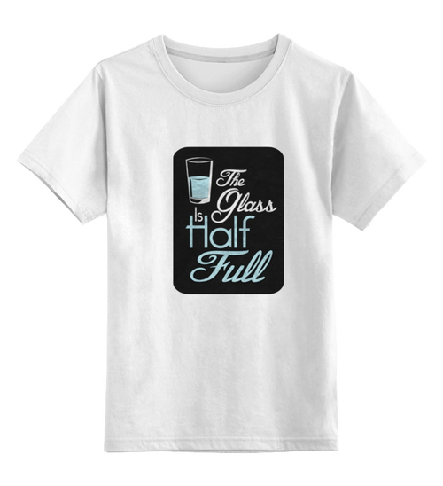 Заказать детскую футболку в Москве. Детская футболка классическая унисекс GLASS от gent777 - готовые дизайны и нанесение принтов.
