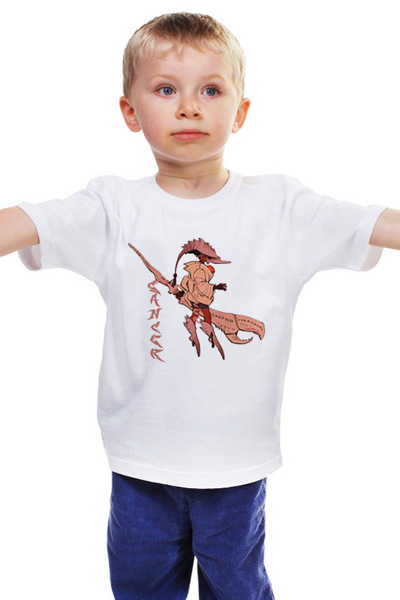 Заказать детскую футболку в Москве. Детская футболка классическая унисекс Знак зодиака Рак от theirenemen - готовые дизайны и нанесение принтов.