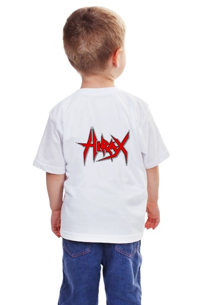 Заказать детскую футболку в Москве. Детская футболка классическая унисекс Hirax Band от Leichenwagen - готовые дизайны и нанесение принтов.