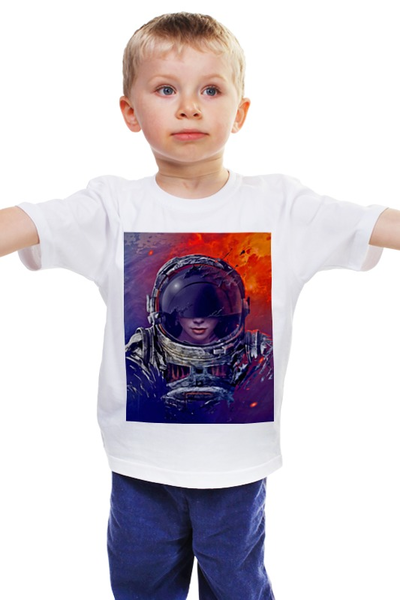 Заказать детскую футболку в Москве. Детская футболка классическая унисекс Марсианка от allab85 - готовые дизайны и нанесение принтов.