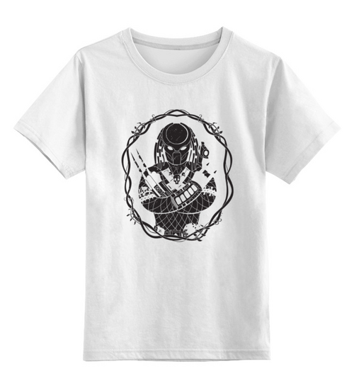 Заказать детскую футболку в Москве. Детская футболка классическая унисекс Хищник от ISliM - готовые дизайны и нанесение принтов.