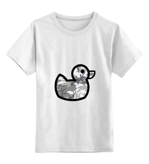 Заказать детскую футболку в Москве. Детская футболка классическая унисекс "No Kidding!" T-Shirt от Just kidding - готовые дизайны и нанесение принтов.