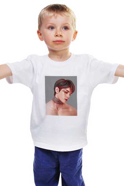 Заказать детскую футболку в Москве. Детская футболка классическая унисекс taeyong от ocogn07coy12@yandex.ru - готовые дизайны и нанесение принтов.
