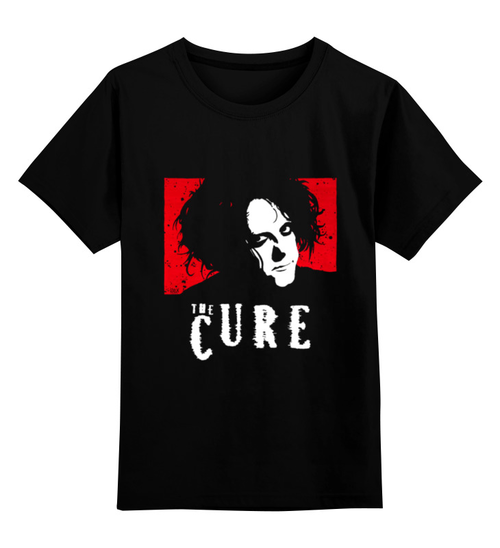 Заказать детскую футболку в Москве. Детская футболка классическая унисекс The Cure от OEX design - готовые дизайны и нанесение принтов.