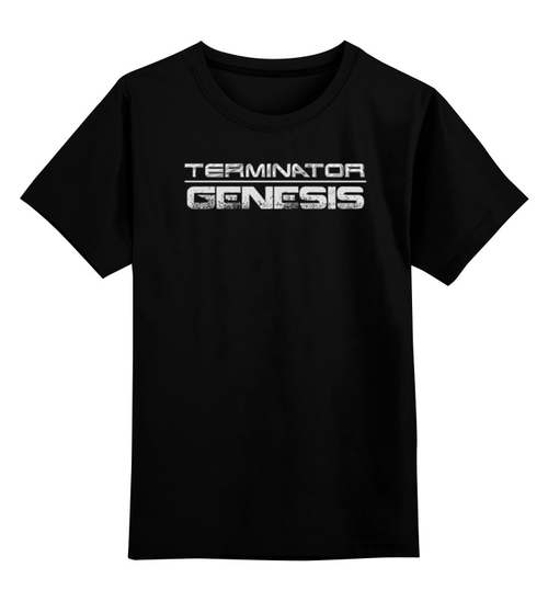 Заказать детскую футболку в Москве. Детская футболка классическая унисекс Terminator от Leichenwagen - готовые дизайны и нанесение принтов.