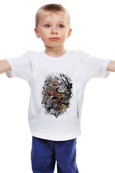 Заказать детскую футболку в Москве. Детская футболка классическая унисекс Черепа от persival - готовые дизайны и нанесение принтов.