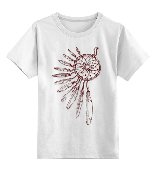 Заказать детскую футболку в Москве. Детская футболка классическая унисекс Ловец снов 2 от rinkusu - готовые дизайны и нанесение принтов.