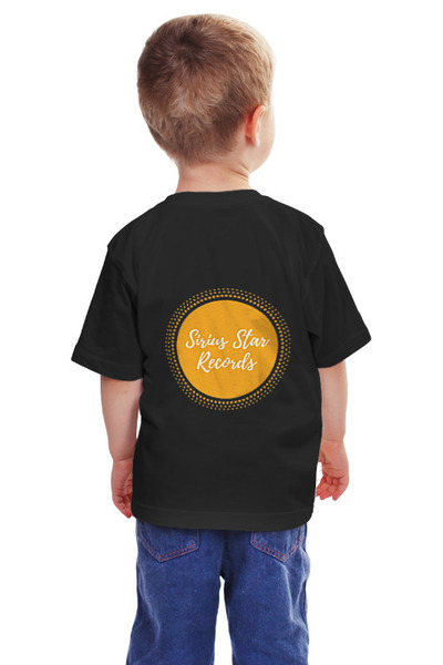 Заказать детскую футболку в Москве. Детская футболка классическая унисекс Label от EDM Clothes - готовые дизайны и нанесение принтов.