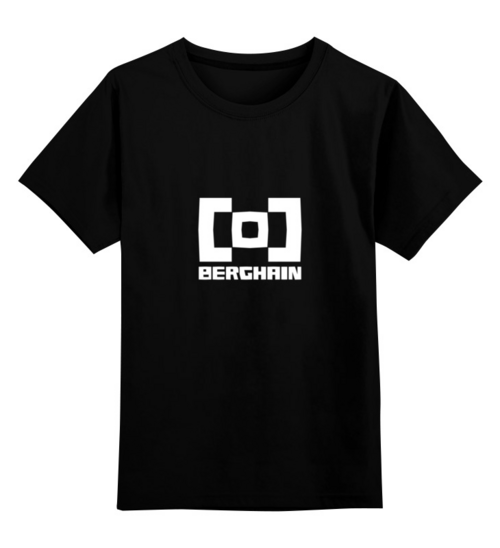 Заказать детскую футболку в Москве. Детская футболка классическая унисекс Berghain Berlin от Valentina Gorbunova - готовые дизайны и нанесение принтов.