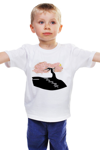 Заказать детскую футболку в Москве. Детская футболка классическая унисекс Persikovoe Derevo on Hoodi от nbrdyn  - готовые дизайны и нанесение принтов.