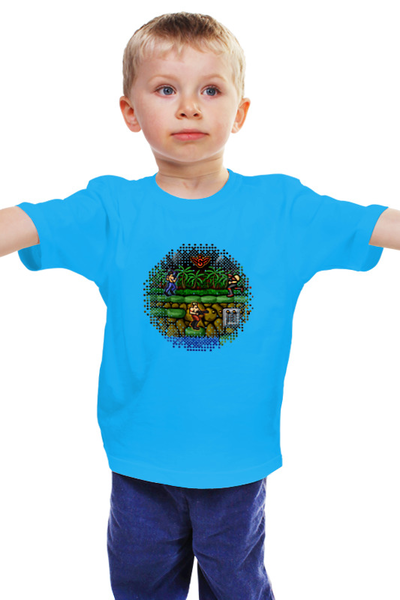 Заказать детскую футболку в Москве. Детская футболка классическая унисекс Contra от skynatural - готовые дизайны и нанесение принтов.