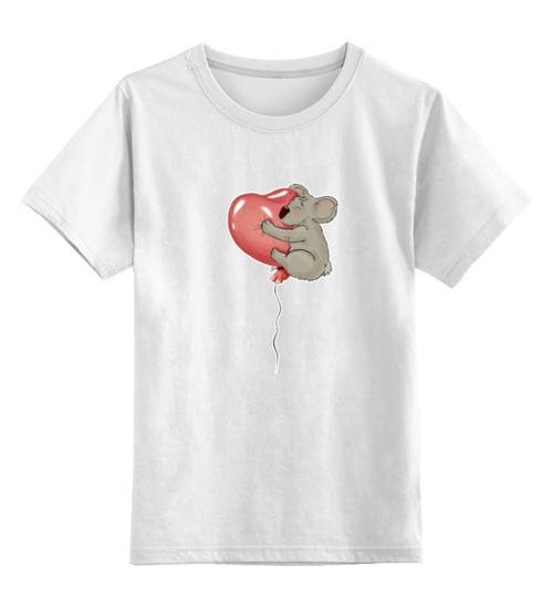 Заказать детскую футболку в Москве. Детская футболка классическая унисекс коала от 4erta - готовые дизайны и нанесение принтов.