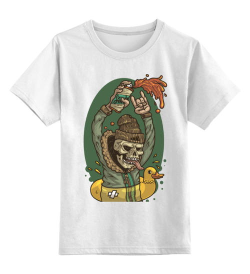 Заказать детскую футболку в Москве. Детская футболка классическая унисекс Райтер от qwere - готовые дизайны и нанесение принтов.