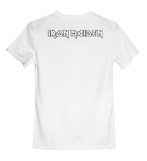 Заказать детскую футболку в Москве. Детская футболка классическая унисекс Iron Maiden Band от Leichenwagen - готовые дизайны и нанесение принтов.