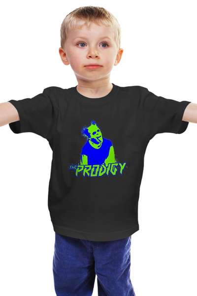 Заказать детскую футболку в Москве. Детская футболка классическая унисекс Prodigy                      от dyzel1 - готовые дизайны и нанесение принтов.
