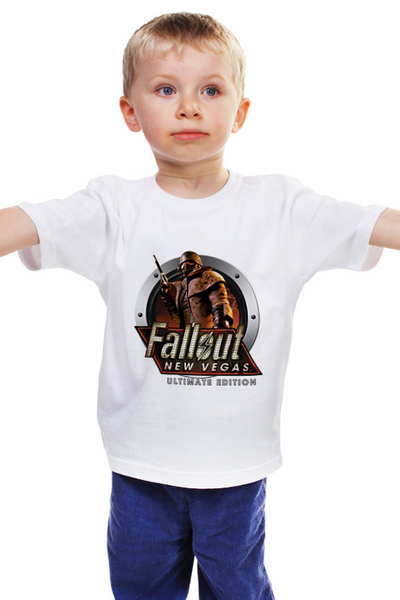 Заказать детскую футболку в Москве. Детская футболка классическая унисекс Fallout от THE_NISE  - готовые дизайны и нанесение принтов.
