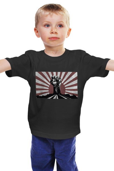 Заказать детскую футболку в Москве. Детская футболка классическая унисекс Борись за свои права от mottymouse - готовые дизайны и нанесение принтов.