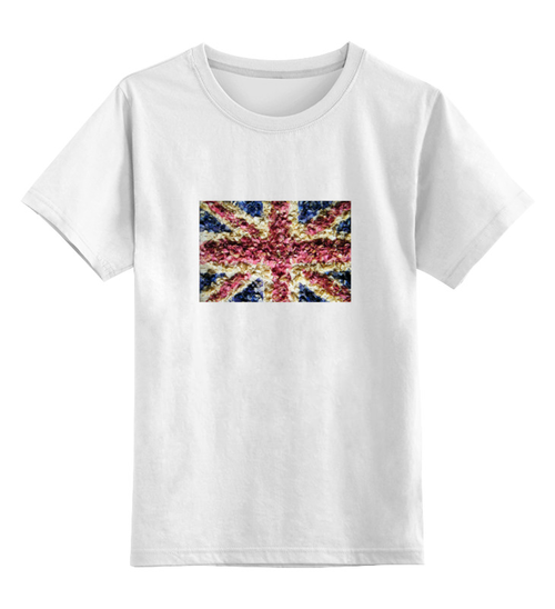Заказать детскую футболку в Москве. Детская футболка классическая унисекс Великобритания  от cherdantcev - готовые дизайны и нанесение принтов.