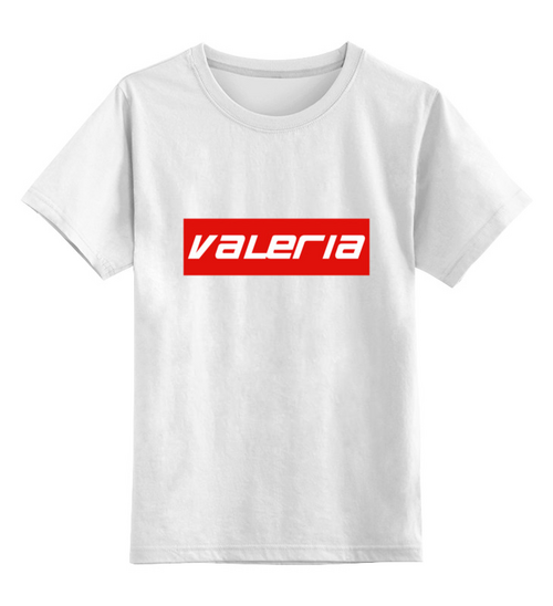 Заказать детскую футболку в Москве. Детская футболка классическая унисекс Valeria от THE_NISE  - готовые дизайны и нанесение принтов.
