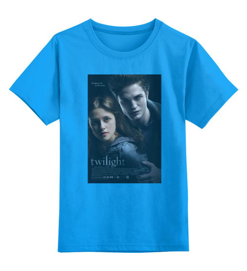 Заказать детскую футболку в Москве. Детская футболка классическая унисекс The Twilight Saga / Сумерки от KinoArt - готовые дизайны и нанесение принтов.
