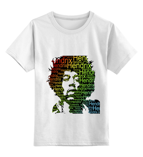 Заказать детскую футболку в Москве. Детская футболка классическая унисекс Хендрикс от BIOS - готовые дизайны и нанесение принтов.