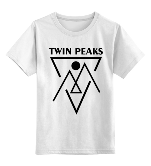 Заказать детскую футболку в Москве. Детская футболка классическая унисекс Твин Пикс от geekbox - готовые дизайны и нанесение принтов.