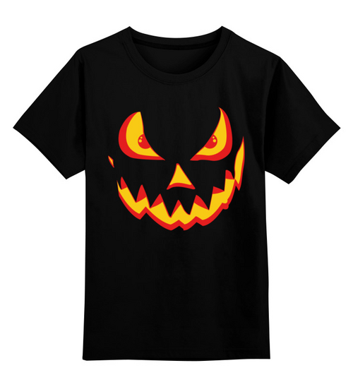 Заказать детскую футболку в Москве. Детская футболка классическая унисекс Хэллоуин от hideo_kojima - готовые дизайны и нанесение принтов.