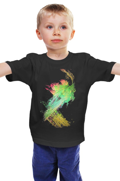 Заказать детскую футболку в Москве. Детская футболка классическая унисекс Smash от meland - готовые дизайны и нанесение принтов.