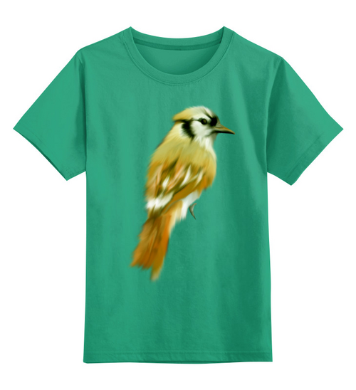 Заказать детскую футболку в Москве. Детская футболка классическая унисекс Дятел от BAD OWL - готовые дизайны и нанесение принтов.