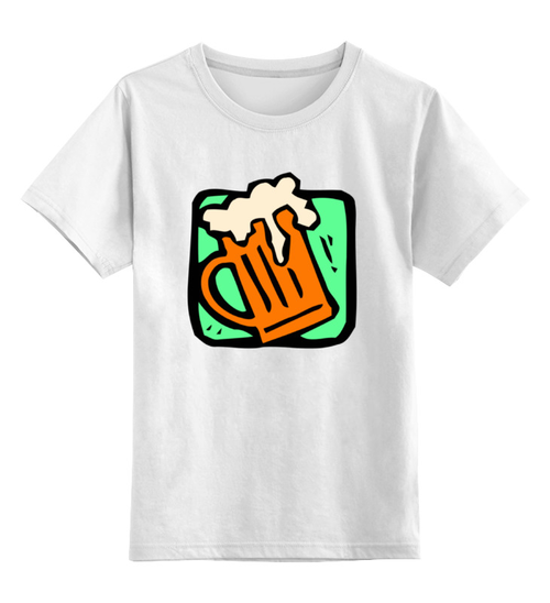 Заказать детскую футболку в Москве. Детская футболка классическая унисекс алкоголь от Артем Мороз - готовые дизайны и нанесение принтов.