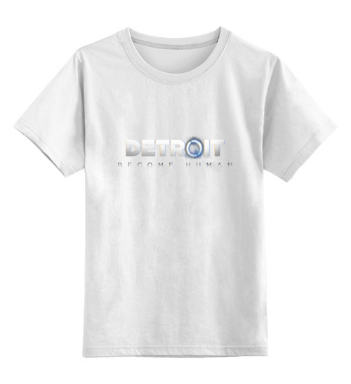 Заказать детскую футболку в Москве. Детская футболка классическая унисекс Detroit Become Human от THE_NISE  - готовые дизайны и нанесение принтов.