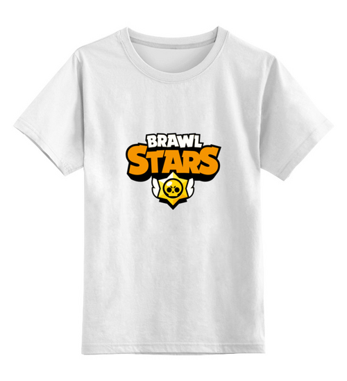 Заказать детскую футболку в Москве. Детская футболка классическая унисекс  Brawl Stars от THE_NISE  - готовые дизайны и нанесение принтов.