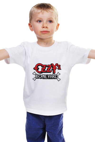 Заказать детскую футболку в Москве. Детская футболка классическая унисекс OZZY Osbourne от Fedor - готовые дизайны и нанесение принтов.