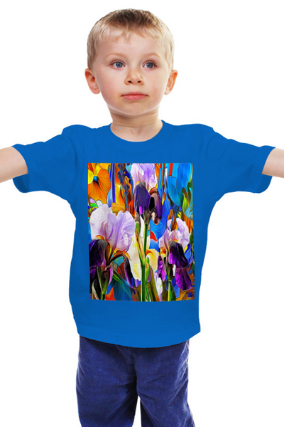 Заказать детскую футболку в Москве. Детская футболка классическая унисекс Весна от THE_NISE  - готовые дизайны и нанесение принтов.