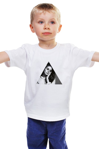 Заказать детскую футболку в Москве. Детская футболка классическая унисекс hush     от dnlb - готовые дизайны и нанесение принтов.
